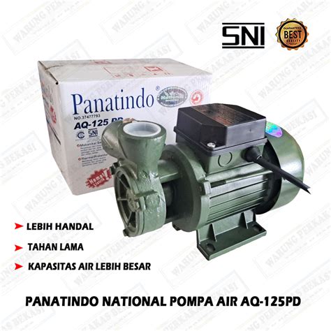 Panatindo NATIONAL GP 125 PD 1 Mesin Pompa Air Listrik Sumur Dangkal