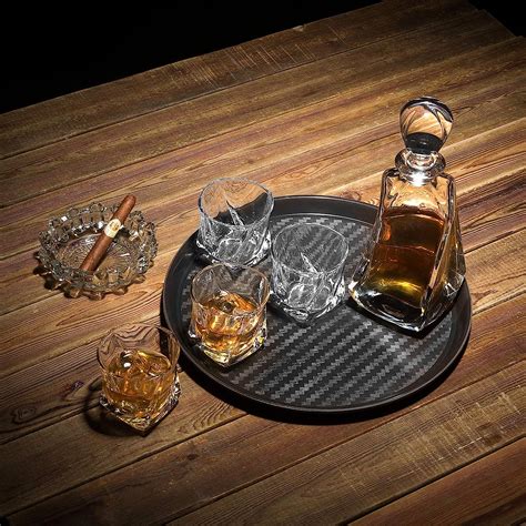 Buy Crystal Whiskey Decanter Set Kanars Premium Liquor Decanter With