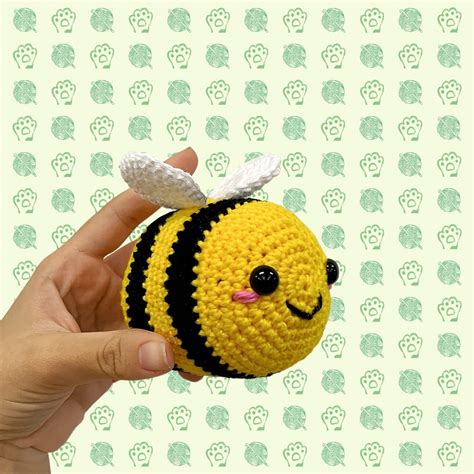 Chaveiro Amigurumi Abelha Elo Produtos Especiais