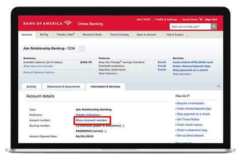 C Mo Ver Mi N Mero De Cuenta De Bank Of America En Segundos