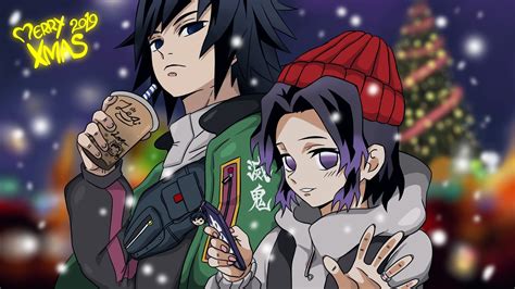 Pin By Nozomi Reina On Kimetsu No Yaiba Anime Christmas Anime Demon