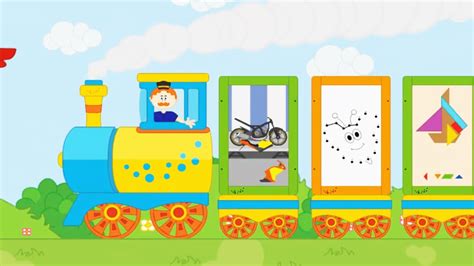ПОЕЗДА МУЛЬТИКИ ПАЗЛЫ ДЛЯ ДЕТЕЙ Развивающие мультики для детей Новый ...