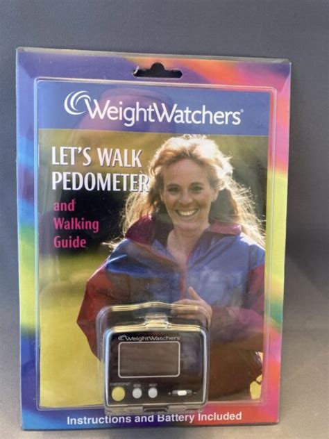 Weight Watchers Lets Walk Pedometer And Walking Guide 2002 For Sale