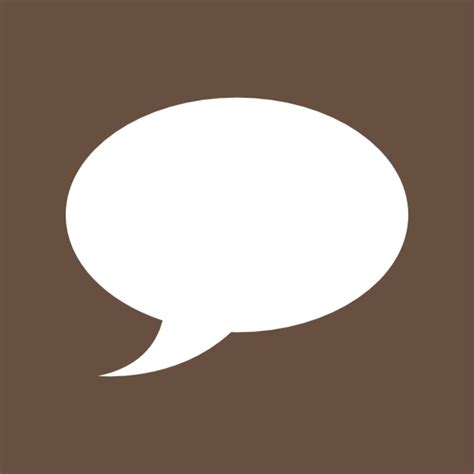 Dark Brown Messenger Icon Artofit