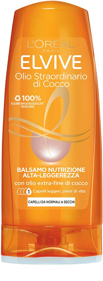 Elvive Olio Straordinario Balsamo Di Cocco L Or Al Paris