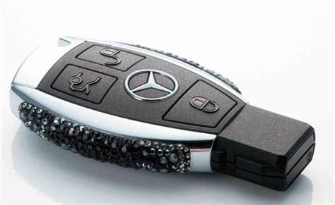 Mercedes Benz Embellishes Its Keys With Swarovski Crystals Autoevolution