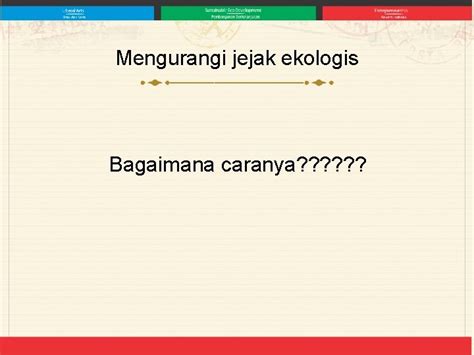 Pokok Bahasan Ii Lingkungan Dan Populasi Jejak Ekologi