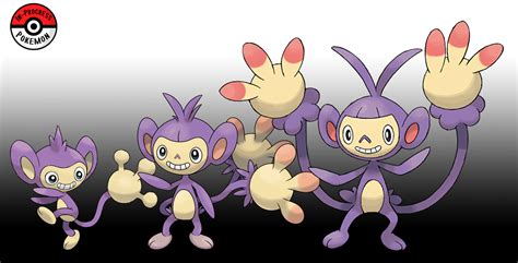 In Progress Pokemon Evolutions 190 5 Aipom Live High Among The