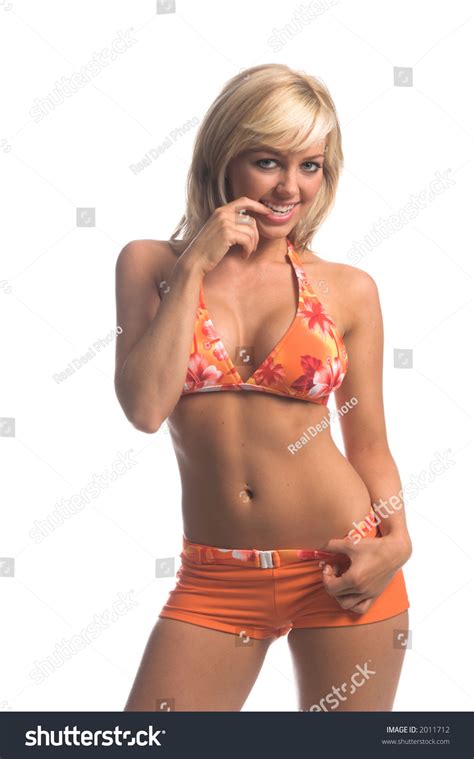 Sexy Blond Swim Wear Model Hot Stock Photo 2011712 Shutterstock