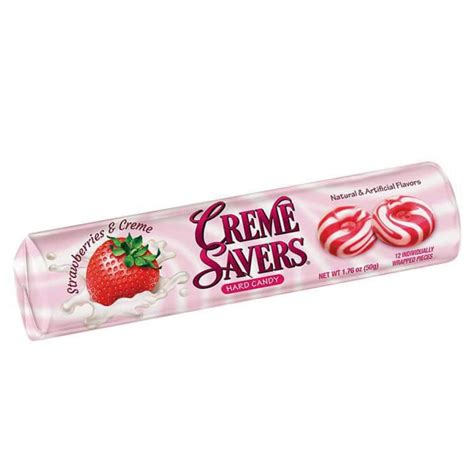 Creme Savers Strawberries And Creme — Order Exotic Snacks