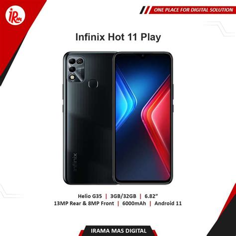Jual Infinix Hot Play GB GB Di Seller Irama Mas Cellular Irama Mas Cellular Blibli
