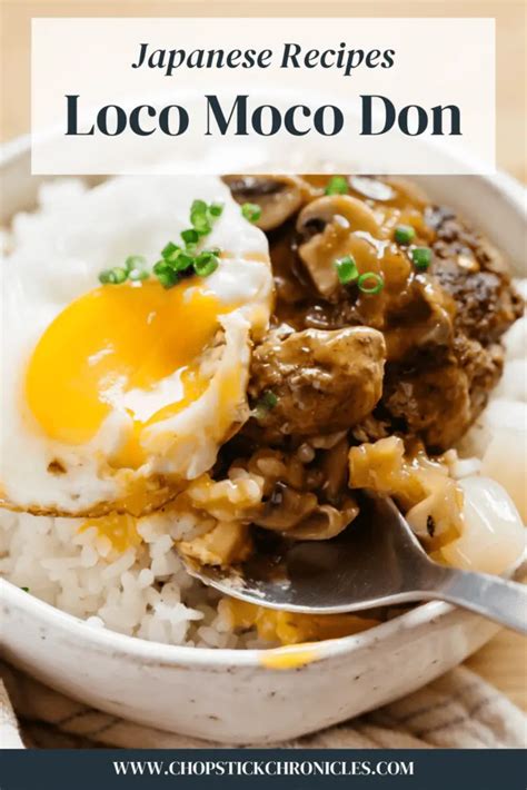 Loco Moco Donburi Chopstick Chronicles