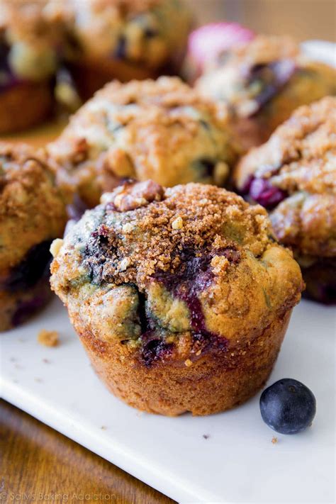 Favorite Blueberry Muffins Recipe Sally S Baking Addiction