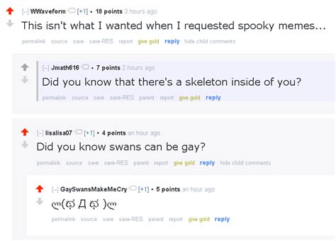 Gay Swans Have That Effect On People R Beetlejuicing