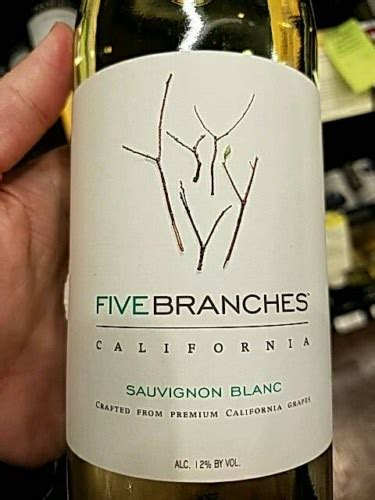 Nv Five Branches Sauvignon Blanc Vivino Us