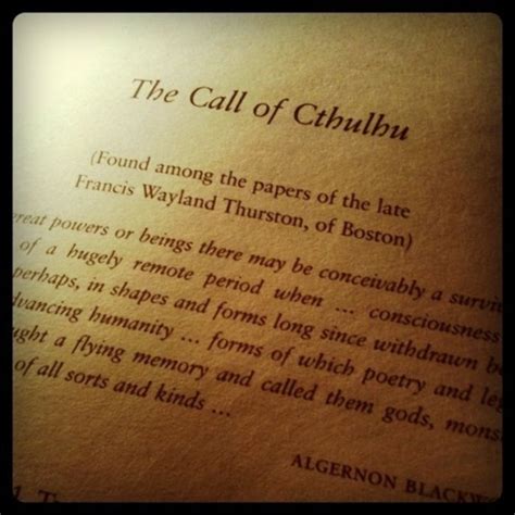 The Call Of Cthulhu