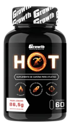 Hot Termogênico Growth Supplements Comprimidos Frete grátis
