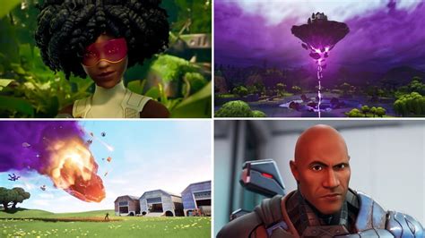 All Fortnite Cinematic Trailers Season Season Youtube