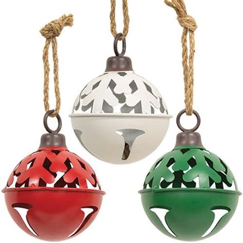 Christmas Tree Cutout Jingle Bell Ornament 55 3 Asstd In 2024 Bell