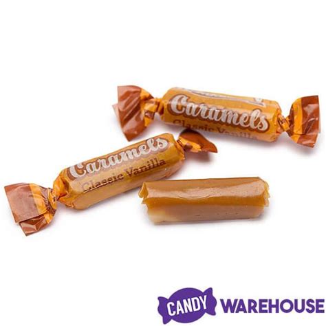 Atkinson Classic Vanilla Caramels: 10-Ounce Bag – Candy Warehouse