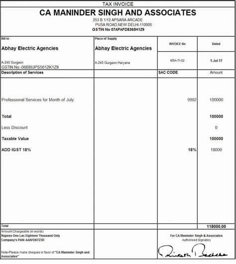 The Best Tax Invoice Example Malaysia Maker By Tax Invoice Example