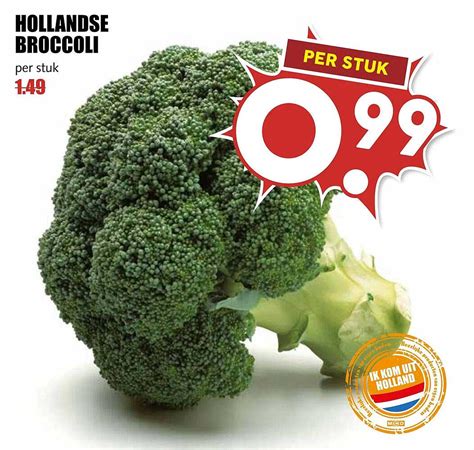 Hollandse Broccoli Aanbieding Bij Mcd Supermarkt Folders Nl