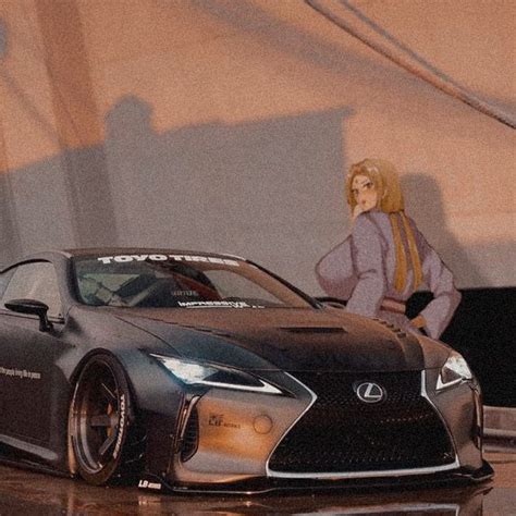 Tsunade Senju X Liberty Walk Lexus Lc Anime Rapper Jdm Wallpaper