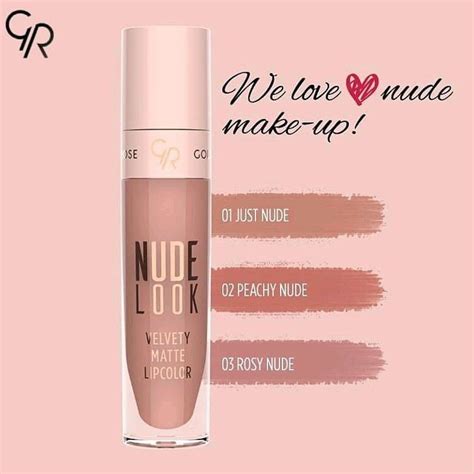 Golden Rose Помада для губ NUDE LOOK VELVETY MATTE Lipcolor тон just nude купить на OZON по