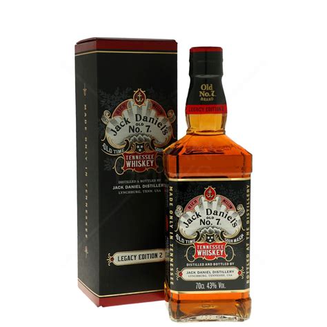 Jack Daniel S Legacy Edition 2 American Bourbon Whiskey 0 7L 43 Vol