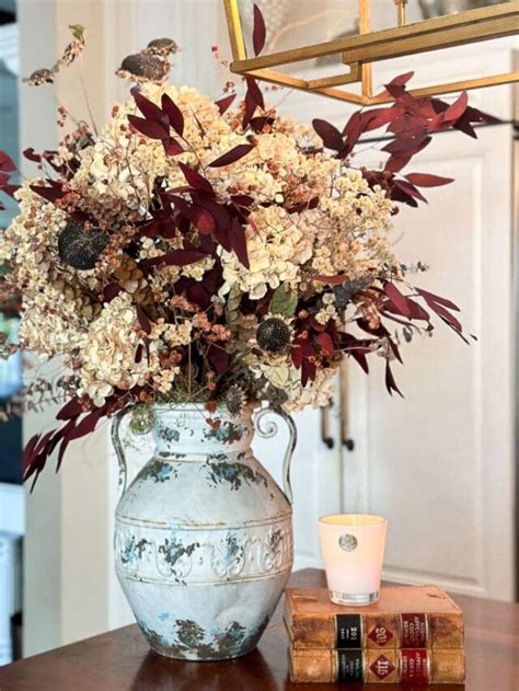 Diy Dried Flower Arrangements Foraged Arrangement For Free Wm Design