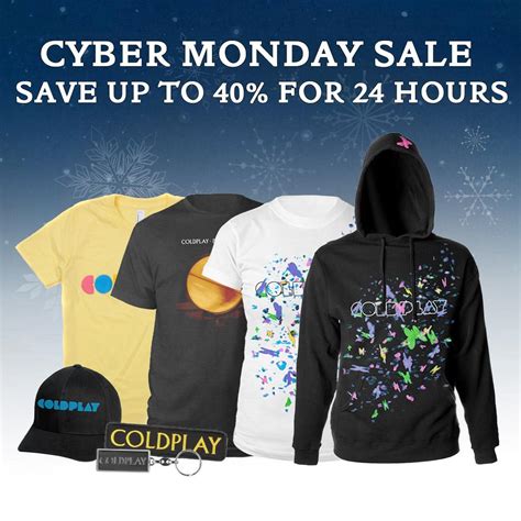 Coldplay on Twitter: "Save up to 40% on Coldplay clothing and ...