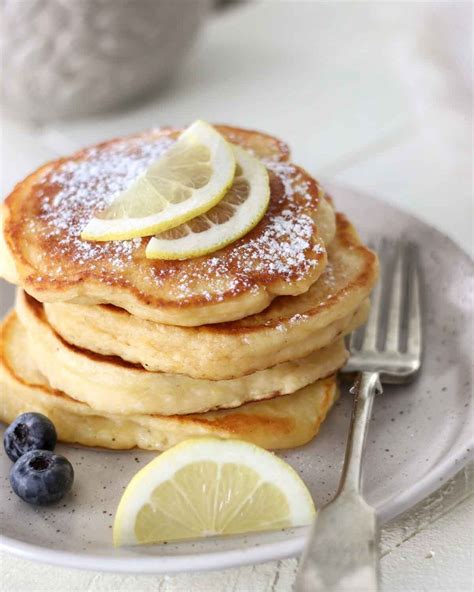 Lemon Ricotta Pancakes Recipe Recipes By Carina