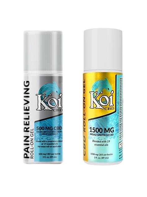 Koi Cbd Pain Relieving Roll On Gel Free Shipping