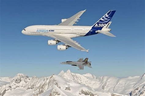 Der Airbus A380 In Der Schweiz Nzz