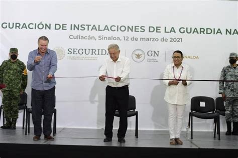 Amlo Inauguró Un Cuartel De La Guardia Nacional En Culiacán