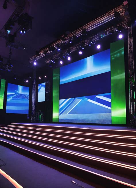 Lexica Design A Medium Size Stage With Led Screen Main Screen With