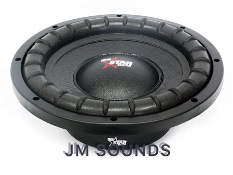 Starsound Ssw F10 2650 10” 500w Flat Subwoofer