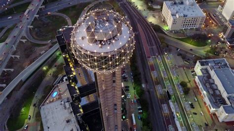 Reunion Tower Of Dallas Texas Youtube