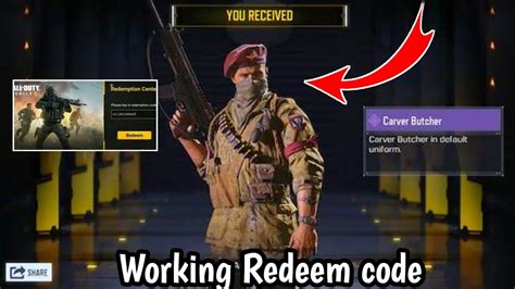 March 27 Codm Working Redeem Code 2023 Cod Mobile Redeem Code Codm