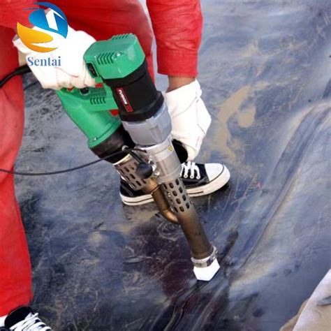 Geomembrane Welding Gun Plastic Hot Air Welding Gun W Power PVC Waterproof Roll
