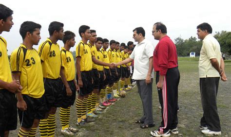 Nagpur Ncc Hosts Intergroup Football Competition