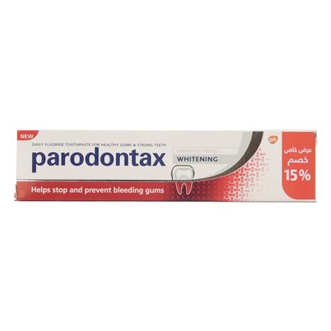 Parodontax Whitening Daily Fluoride Toothpaste 50 Ml Online At Best