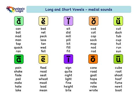 Medial Vowel Sounds — Dyslexic Logic