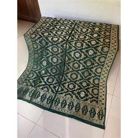Jual Kain Tenun Songket Bali Bukan Bordir Shopee Indonesia