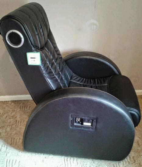 Leather reclining gaming chair with built in speakers | in Bingley ...