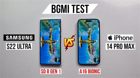 Iphone Pro Max Vs Samsung S Ultra Pubg Test Heating And Battery