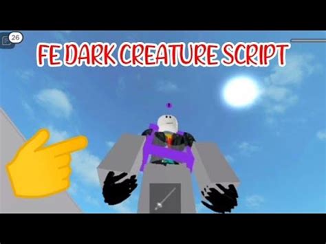 Roblox Fe Dark Creature Script Using Fluxus Executor Played At Fencing