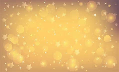 Magic Gold Background In Sparkling Stars 17483916 Vector Art At Vecteezy