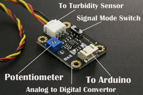 Turbidity Sensor With Arduino For Water Quality Monitoring Turbidity Meter