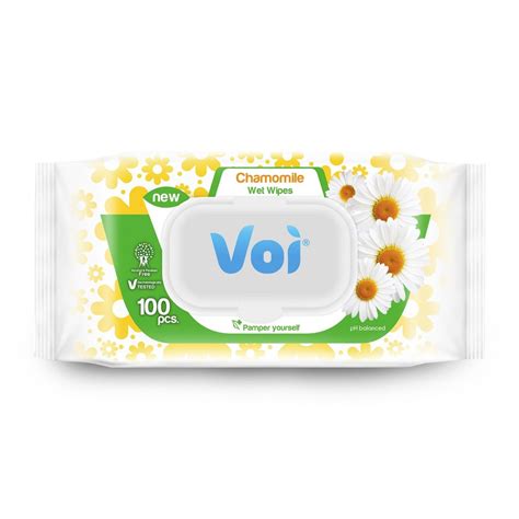 Voi Wet Wipes Chamomile 100pcs Online At Best Price Travel Tissue